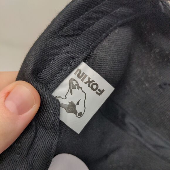 Foxin Men's Snapback Hat Black Adjustable Team Jugosos Embroidered Logo - Picture 8 of 9